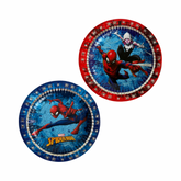 PLATO SPIDERMAN 6 UNIDADES